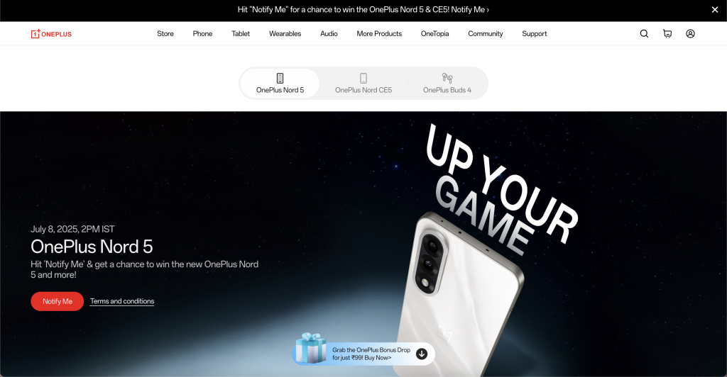 OnePlus Nord 5